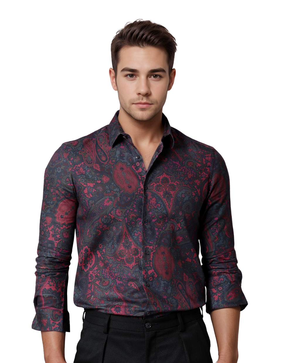 ABSTRACT PRINT SHIRT