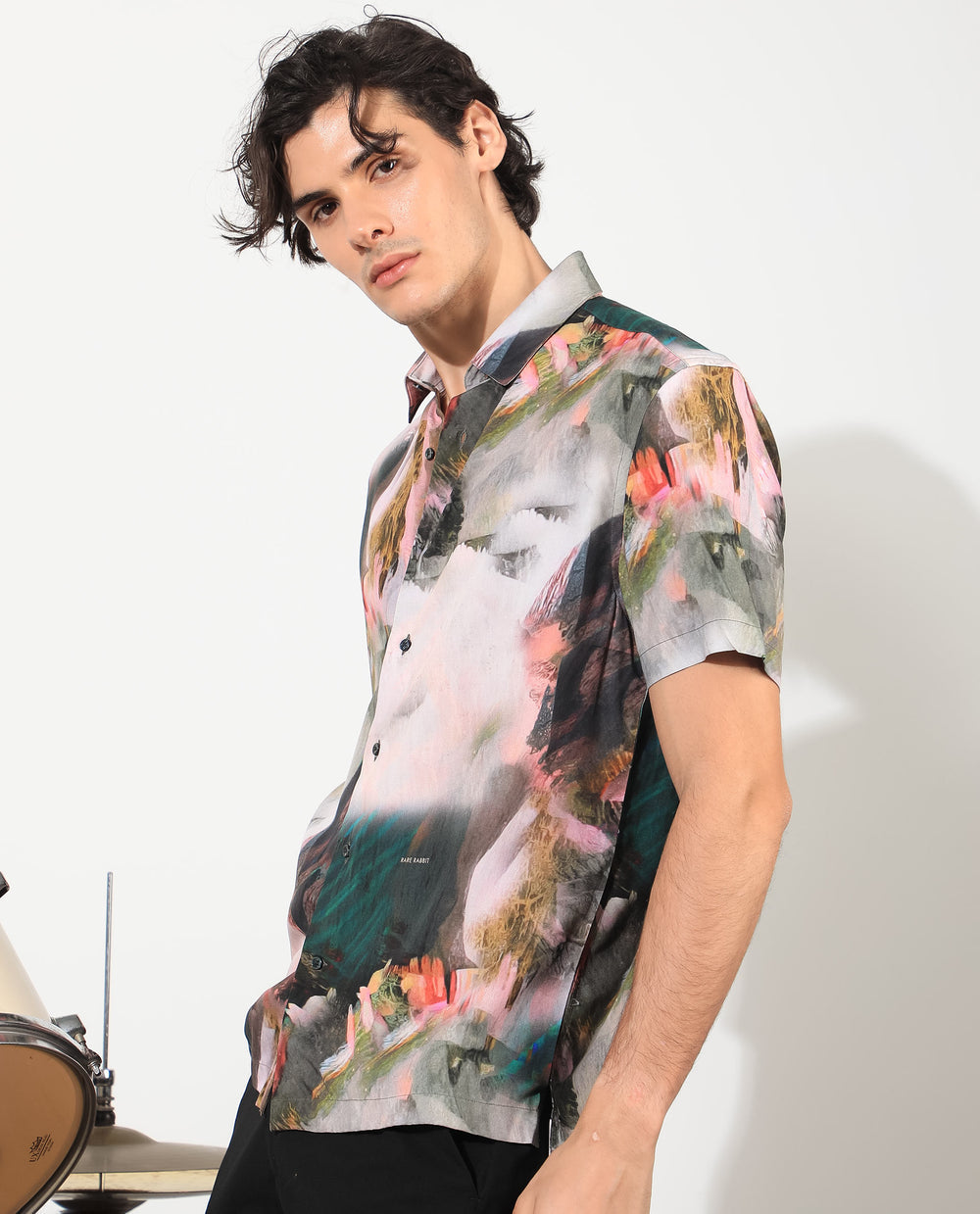 ABSTRACT PRINT SHIRT